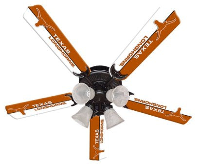 Ceiling Fan Designers 7995-TEX New NCAA TEXAS LONGHORNS 52 in. Ceiling Fan