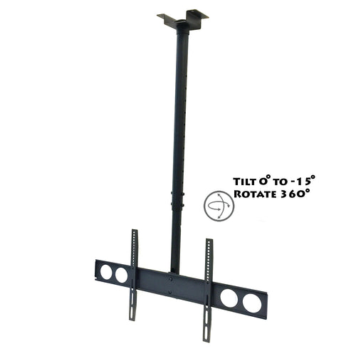 Megamounts MegaMounts Heavy Duty Tilting Ceiling Television Mount for 37'' - 70'' LCD, LED and Plasma Televisions
