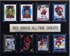 C & I Collectables 1215ATGDRW NHL Detroit Red Wings All-Time Greats Plaque