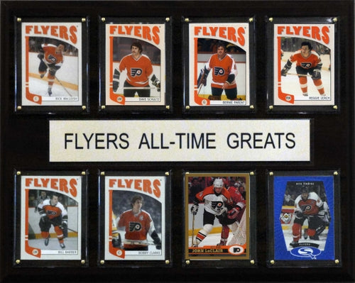 C & I Collectables 1215ATGFLY NHL Philadelphia Flyers All-Time Greats Plaque