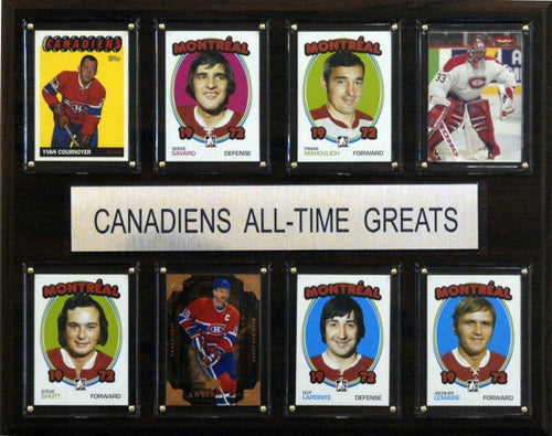 C & I Collectables 1215ATGHABS NHL Montreal Canadiens All-Time Greats Plaque