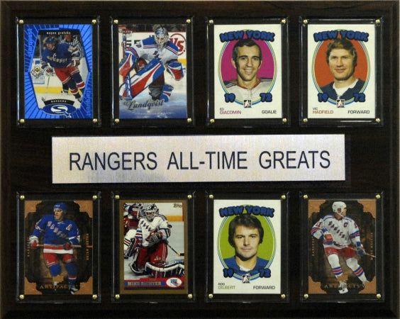 C & I Collectables 1215ATGNYR NHL New York Rangers All-Time Greats Plaque