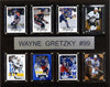C & I Collectables 1215GRETZKY8C NHL Wayne Gretzky Edmonton Oilers 8 Card Plaque