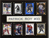 C & I Collectables 1215PROY8C NHL Patrick Roy Montreal Canadiens 8 Card Plaque
