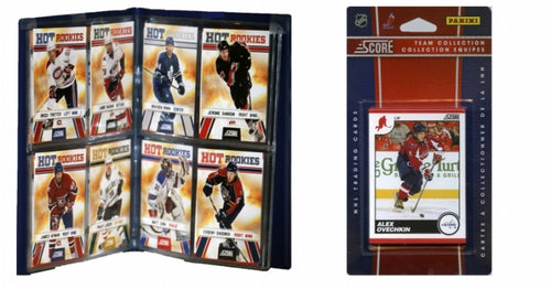 C & I Collectables 2010CAPSTS NHL Washington Capitals Licensed 2010 Score Team Set and Storage Album