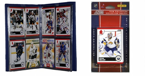 C & I Collectables 2010SABRESTS NHL Buffalo Sabres Licensed 2010 Score Team Set and Storage Album