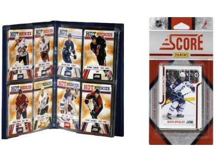 C & I Collectables 2011WJETSTS NHL Winnipeg Jets Licensed 2011 Score Team Set and Storage Album