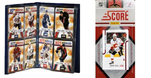 C & I Collectables 2011FLAMESTS NHL Calgary Flames Licensed 2011 Score Team Set and Storage Album