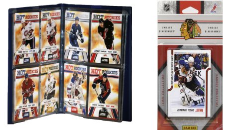 C & I Collectables 2011BHAWKSTS NHL Chicago Blackhawks Licensed 2011 Score Team Set and Storage Album