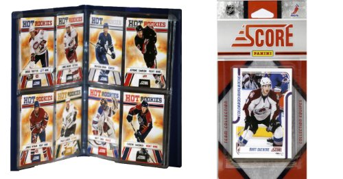 C & I Collectables 2011AVSTS NHL Colorado Avalanche Licensed 2011 Score Team Set and Storage Album
