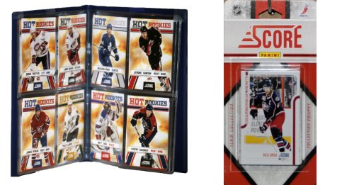 C & I Collectables 2011JACKETSTS NHL Columbus Blue Jackets Licensed 2011 Score Team Set and Storage Album