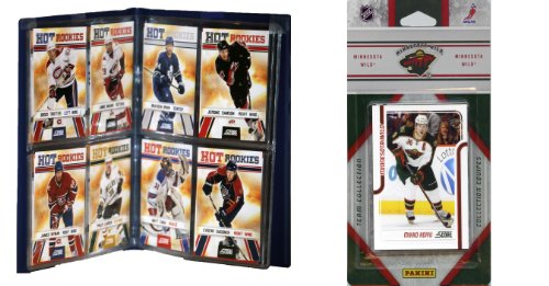 C & I Collectables 2011WILDTS NHL Minnesota Wild Licensed 2011 Score Team Set and Storage Album