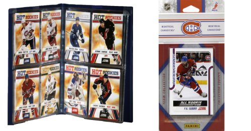 C & I Collectables 2011HABSTS NHL Monteal Canadiens Licensed 2011 Score Team Set and Storage Album