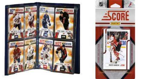 C & I Collectables 2011DEVILSTS NHL New Jersey Devils Licensed 2011 Score Team Set and Storage Album