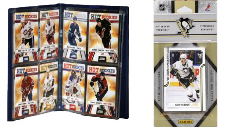 C & I Collectables 2011PENGUINSTS NHL Pittsburgh Penguins Licensed 2011 Score Team Set and Storage Album