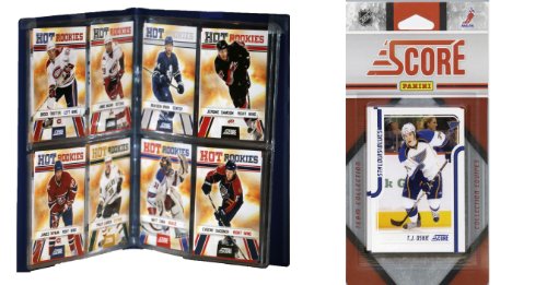 C & I Collectables 2011BLUESTS NHL St. Louis Blues Licensed 2011 Score Team Set and Storage Album