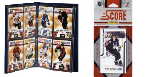 C & I Collectables 2011LIGHTTS NHL Tampa Bay Lightning Licensed 2011 Score Team Set and Storage Album