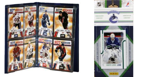 C & I Collectables 2011CANUCKSTS NHL Vancouver Canucks Licensed 2011 Score Team Set and Storage Album