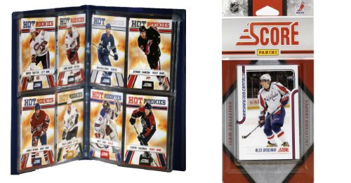 C & I Collectables 2011CAPITALSTS NHL Washington Capitals Licensed 2011 Score Team Set and Storage Album