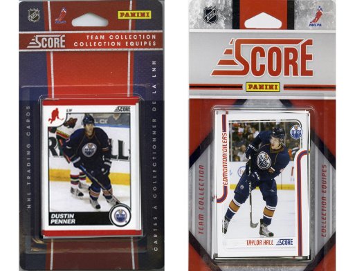 C & I Collectables OILERS2TS NHL Edmonton Oilers Licensed Score 2 Team Sets