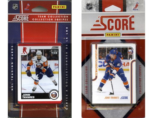 C & I Collectables NYI2TS NHL New York Islanders Licensed Score 2 Team Sets