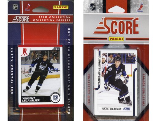 C & I Collectables LIGHT2TS NHL Tampa Bay Lightning Licensed Score 2 Team Sets