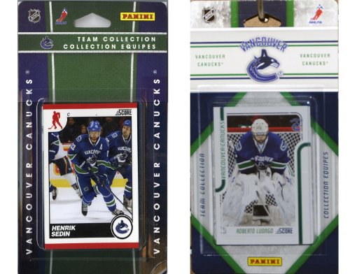 C & I Collectables CANUCKS2TS NHL Vancouver Canucks Licensed Score 2 Team Sets