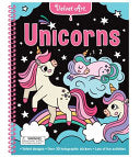 Velvet Art: Unicorns: Activity Book with Velvet Coloring Pages and Holographic Stickers - Lake Press - Lake Press