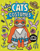 Cats in Costumes: A Halloween Coloring Book: A Super Sweet Funny Food Kids Coloring Book - Jen Racine - Eclectic Esquire Media, LLC