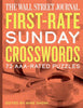 The Wall Street Journal First-Rate Sunday Crosswords: 72 Aaa-Rated Puzzles - Mike Shenk - Puzzlewright Press
