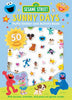Sesame Street: Sunny Days Puffy Sticker and Activity Book (a Sesame Street Elmo and Friends Sticker Coloring and Activity Book for Kids) - Buzzpop - Buzzpop