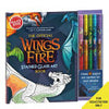 Klutzpress Wings of Fire Stained Glass Art - Tui T Sutherland - Scholastic Inc.