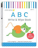 Abc: Write & Wipe Activity Book: With Over 40 Pages of Wipe-Clean Activities and Marker Included! - Shelley Cox - Lake Press