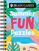Brain Games - To Go - Summer Fun Puzzles 180+ Variety Puzzles Compact & Portable for Travel Beach, Vacation & Road Trip Activity Book Gift for Adults, - Publications International Ltd - Publications International, Ltd.