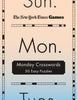 New York Times Games Monday Crosswords: 50 Easy Puzzles - New York Times - St. Martin's Griffin