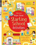 Wipe-Clean Starting School Activities - Kirsteen Robson - Usborne Books