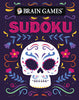 Brain Games - Take-Along - Sudoku (Sugar Skull Design - Day of the Dead and Halloween) - Publications International Ltd - Publications International, Ltd.