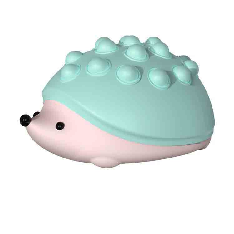 Sensuality Emporium - Cute Hedgehog Nightlights Colorful Lamp Dimmable Bedroom Decoration Led Lights Push Bubble Toys for Kids Creative Birthday Gift