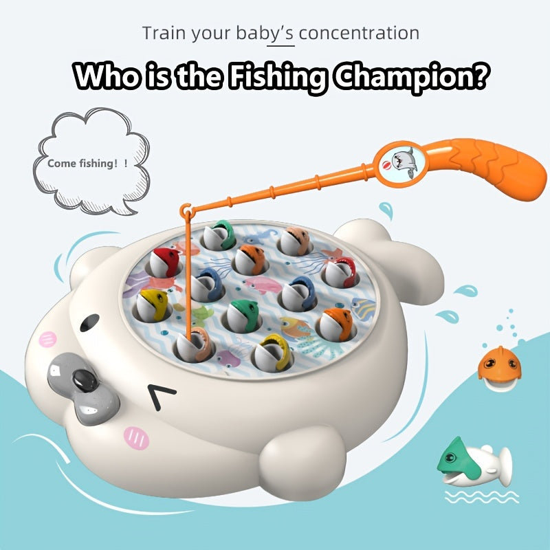 Nice Store - Educational Magnetic Hook Fun Parent-child Interaction Baby Fishing Toys; For 3 Years Old And Above To Develop Children's Hand-eye Coordination