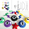 PANDA SUPERSTORE - Handmade Billiards Baby Crib Mobile Nursery Room Decor Musical Mobile Crib Toy for Girls Boys