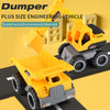 oh my god - Children's toys engineering large skip boy toy truck model