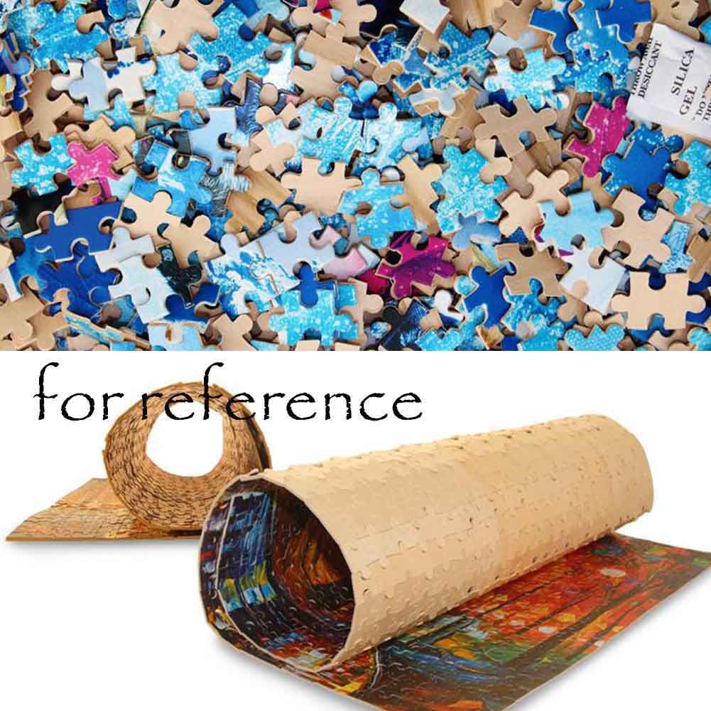 PANDA SUPERSTORE - 500 Piece Jigsaw Puzzle for Adults Wooden Art Puzzle Chinese Paintings Golden Autumn; Good Harvest