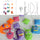 PANDA SUPERSTORE - Colorful Cartoon Monster Baby Musical Crib Toys Nursery Room Halloween Decor Crib Mobile