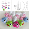 PANDA SUPERSTORE - Baby Crib Mobile Halloween Decor Cartoon Monsters Musical Crib Mobile Infant Toy Gift