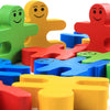 Sensuality Emporium - Wooden Balance Villain Blocks Montessori Toys For Toddlers, Education For Fine Motor Skills - Sorting & Matching, Educational Stacking Toys Kids