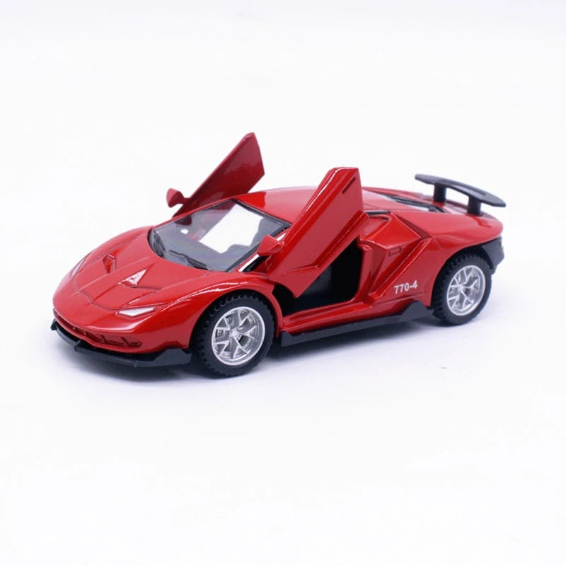 oh my god - Open Door Car Model Large Alloy Rambo Children's Toy Boy Sports Car Toy