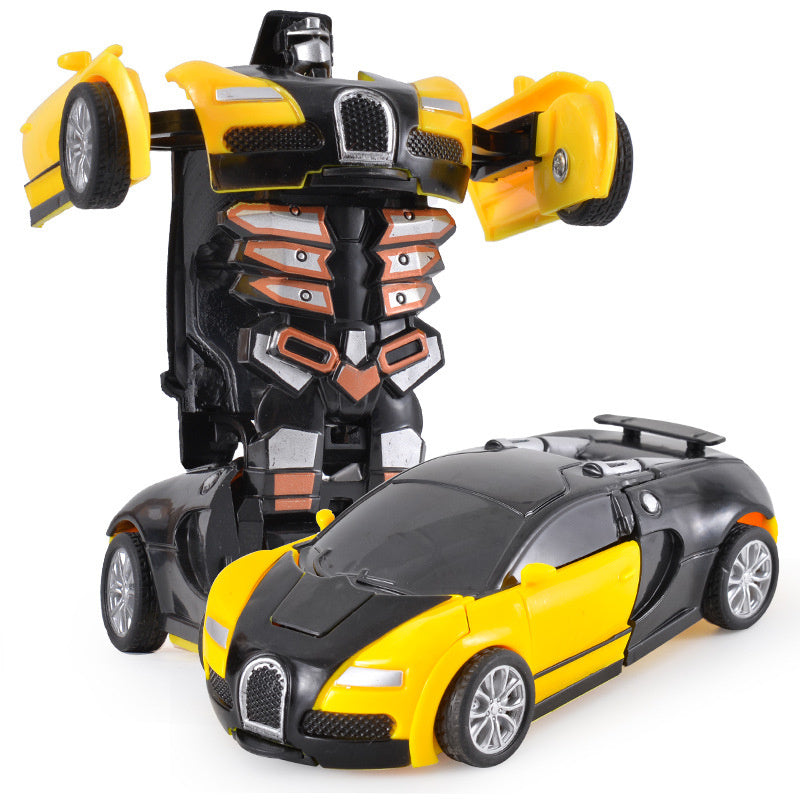 oh my god - Deformation Vehicle Collision Impact One-Button Inertial Bugatti Veyron Toy Car Transformers Robot Kid Child Gift Time limited