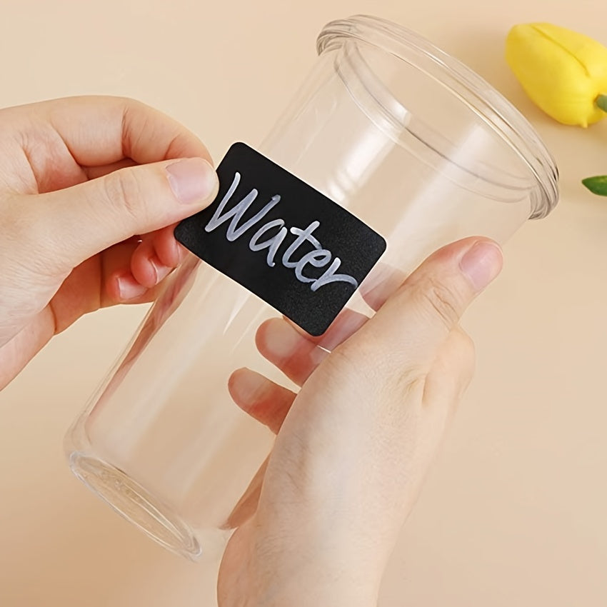 Department Store - 120pcs Removable Blackboard Stickers, Chalk Label Stickers, Home Kitchen Supplies