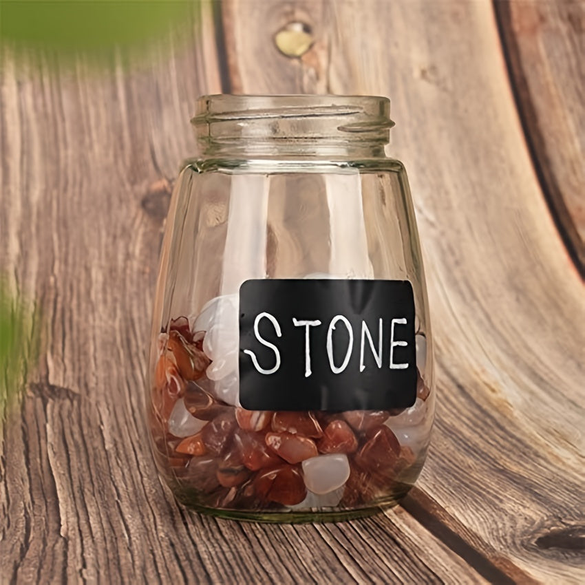 Department Store - 120pcs Removable Blackboard Stickers, Chalk Label Stickers, Home Kitchen Supplies