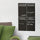 Department Store - 4pcs Self-adhesivee Waterproof Blackboard Wall Stickers Painting Writing Teaching Blackboard Stickers For Teaching Office 8.3inch*11.8inch